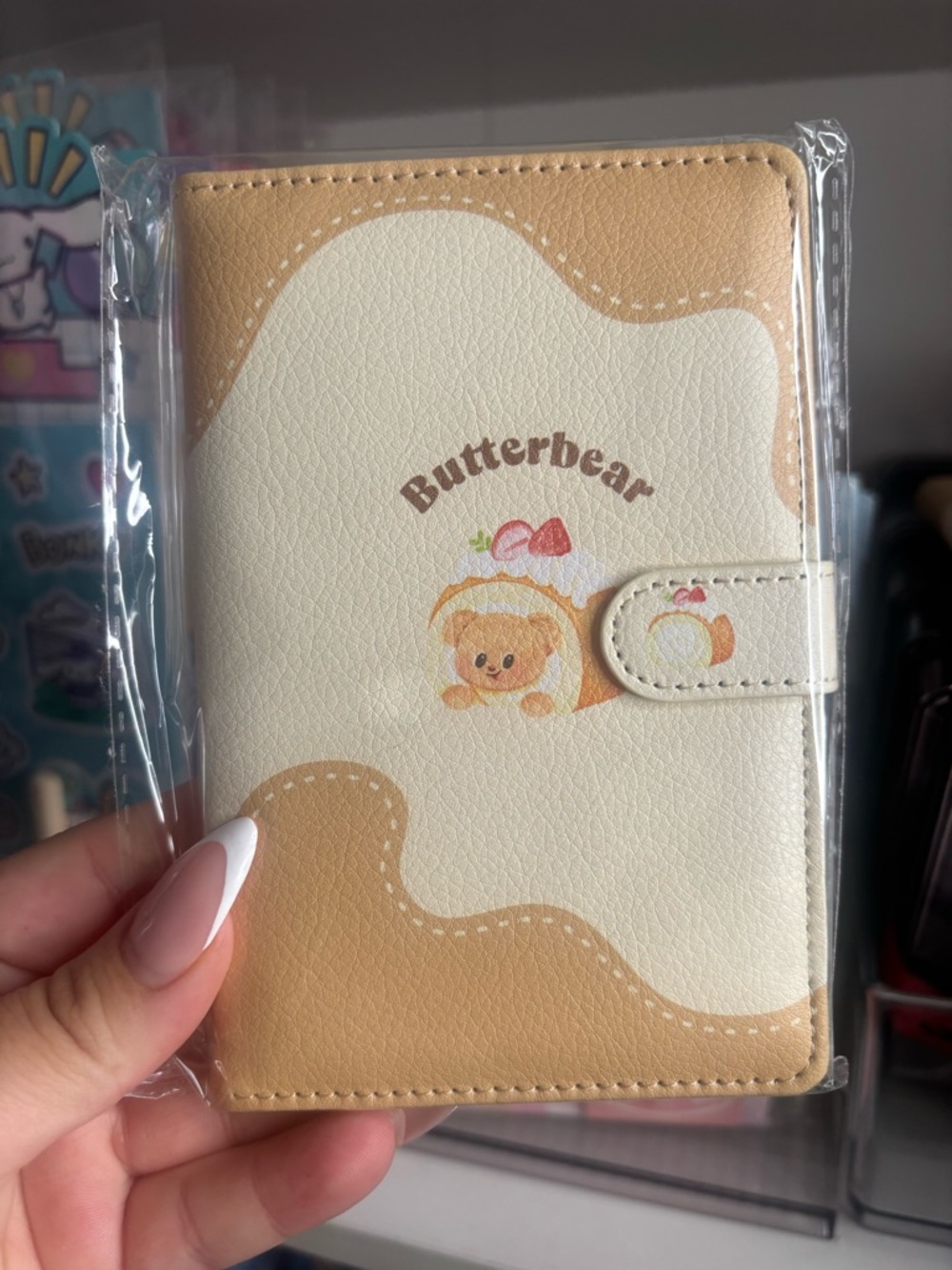 Butterbear Magnetic Notebook/journal